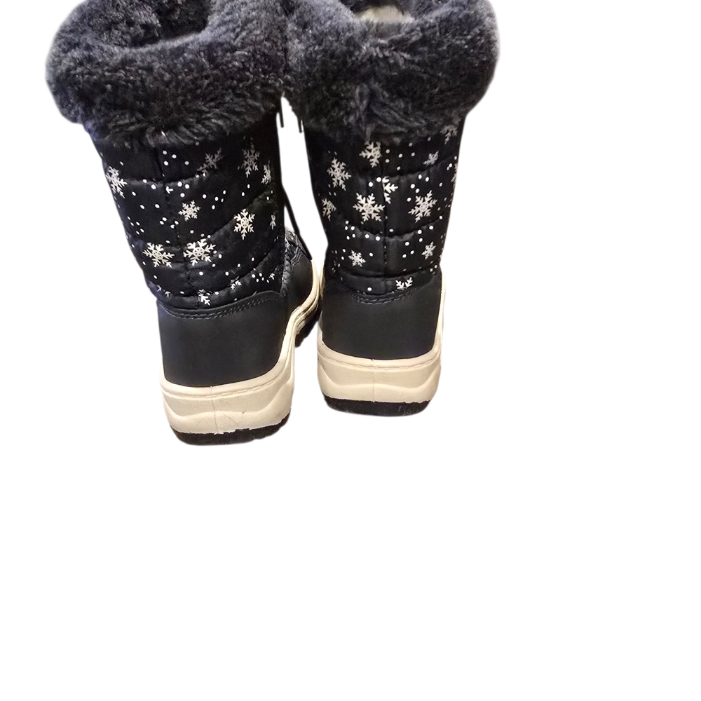 Fantiny Snowflake Toddler BLUE Boots Size UK 24 US 8 - Picture 4 of 5